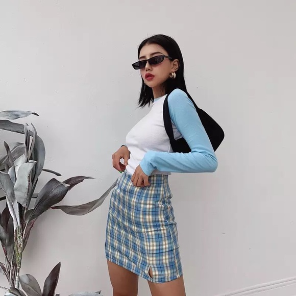 Cute Checked Skirt - Picture 5 of 5